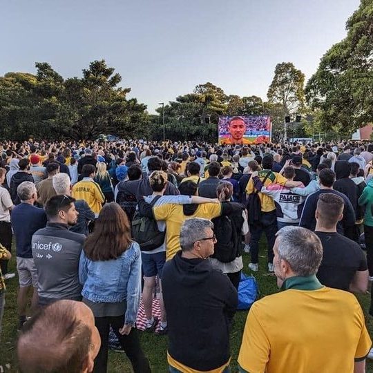 Matildas WC screening media release